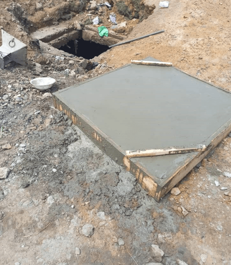 Provision and replacement of 5No. Precast concrete slabs on 3x3 covered storm drains