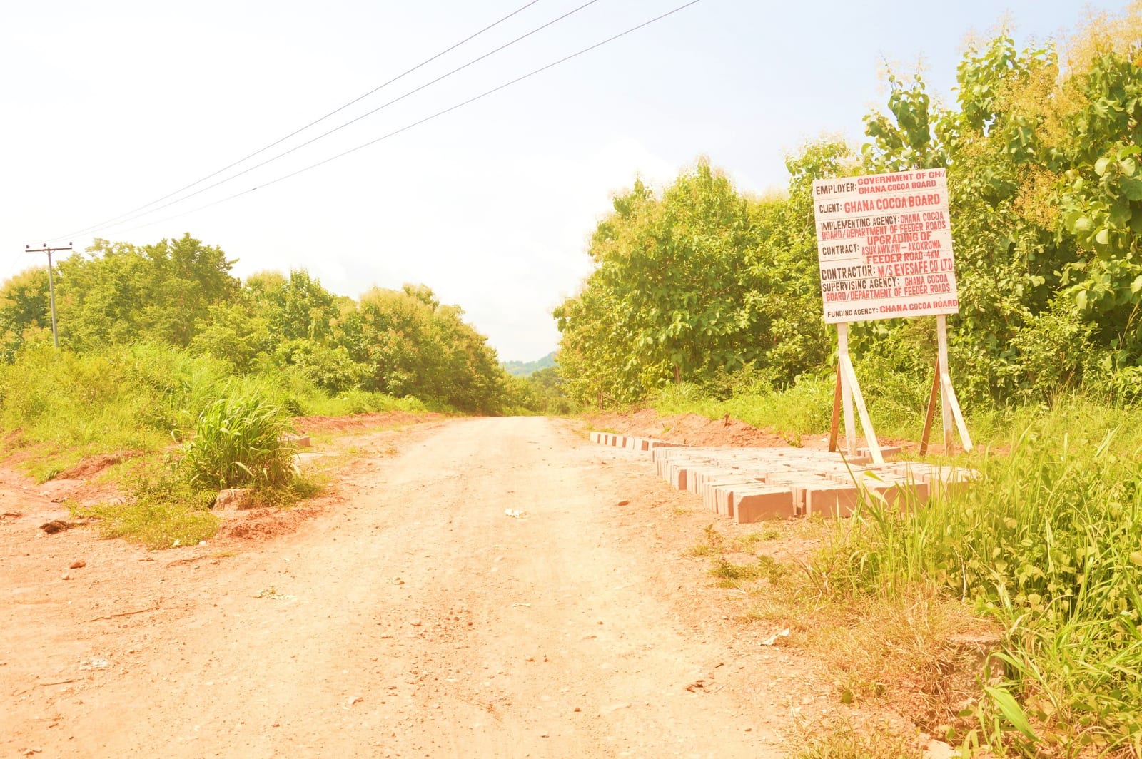 Upgrading of Asukawkaw Akokrowa Road