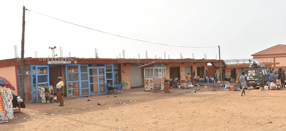 Construction of 18No. Market Stores at Dambai
