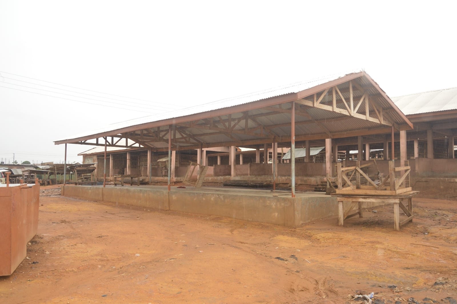 Construction of 2No. Market Shed at Dambai