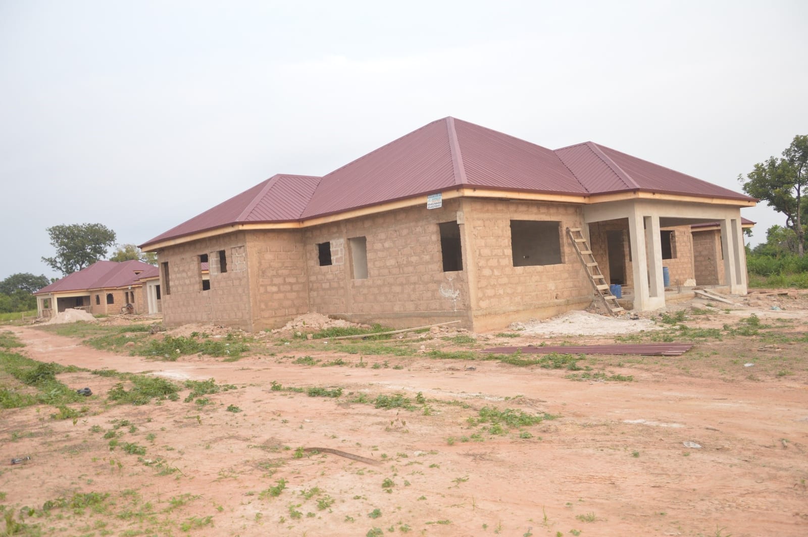 Construction of 3No. Senior Staff Accommodation at Dambai