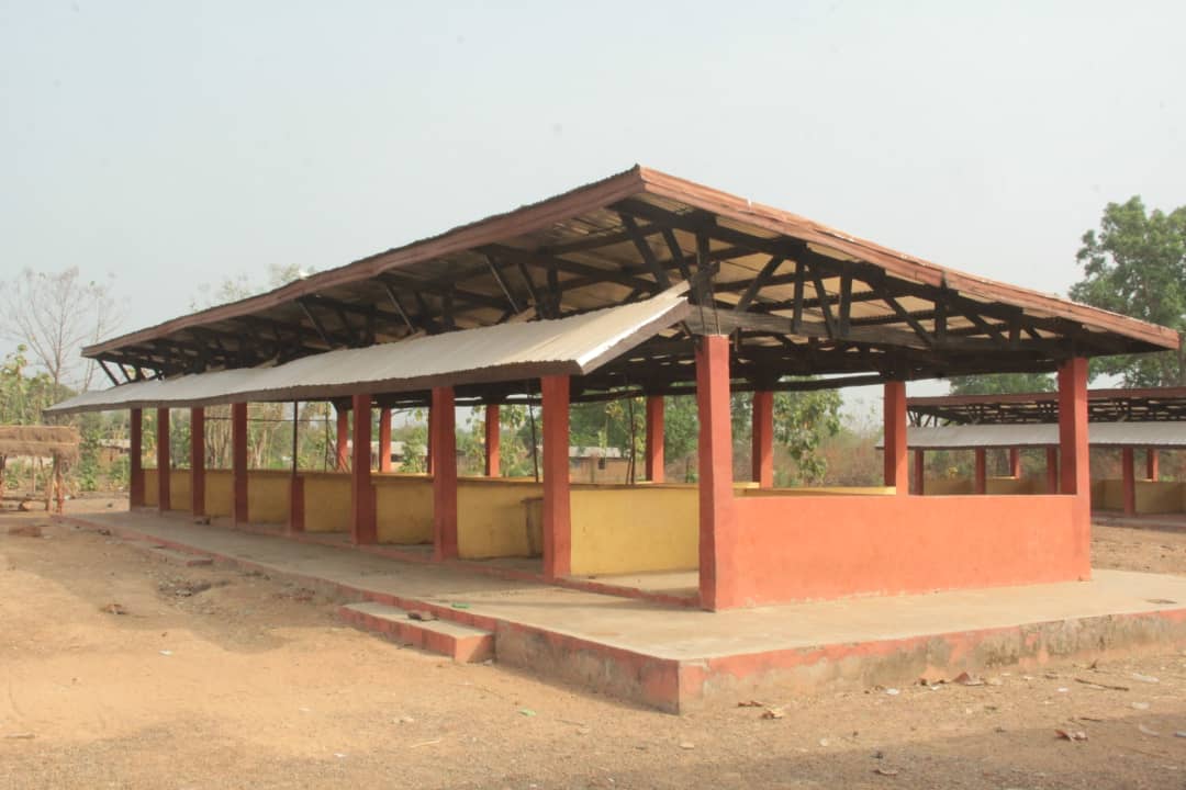 Construction of 1No. 40-Seater Market Stalls, Store Rooms and External Works at Gyato Chayo