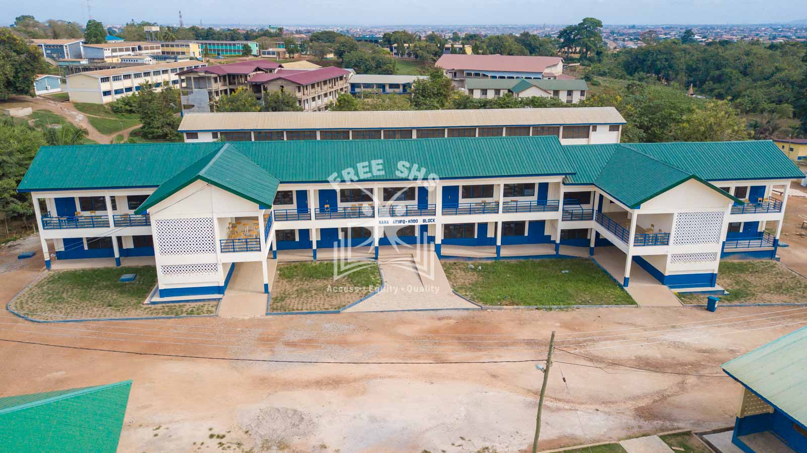 Getfund Emergency School Project at Opoku Ware Senior High School