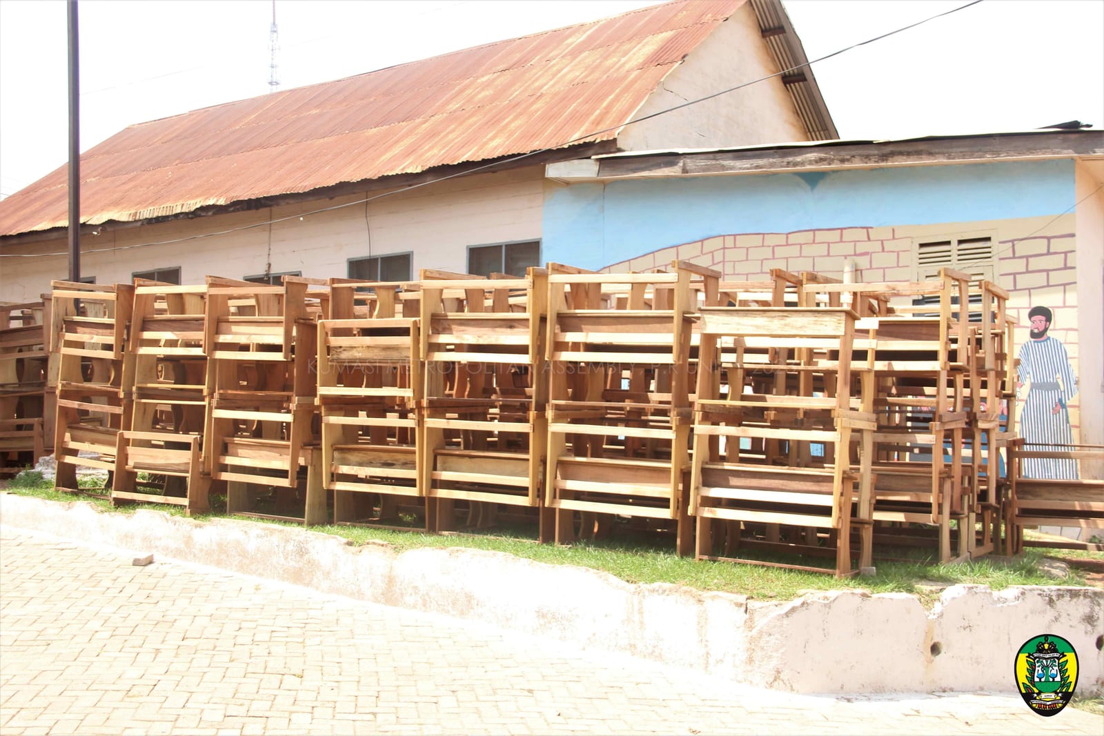 Supply of 300 mono and 500 dual desk to Schools in Kumasi