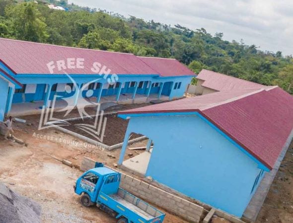 Getfund Emergency School Project at Antoa SHS
