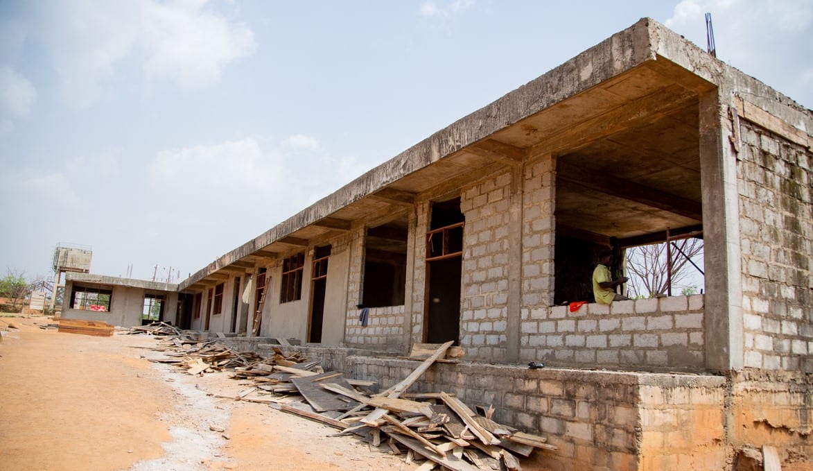 1No. 6-Unit Classroom (Ground Floor) Block, Office and Storeroom for Yaa Asantewaa Girl's SHS at Tanoso