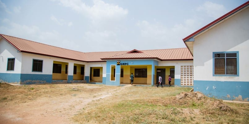 Science Laboratory (GNPC) for Yaa Asantewaa Girls' SHS at Tanoso