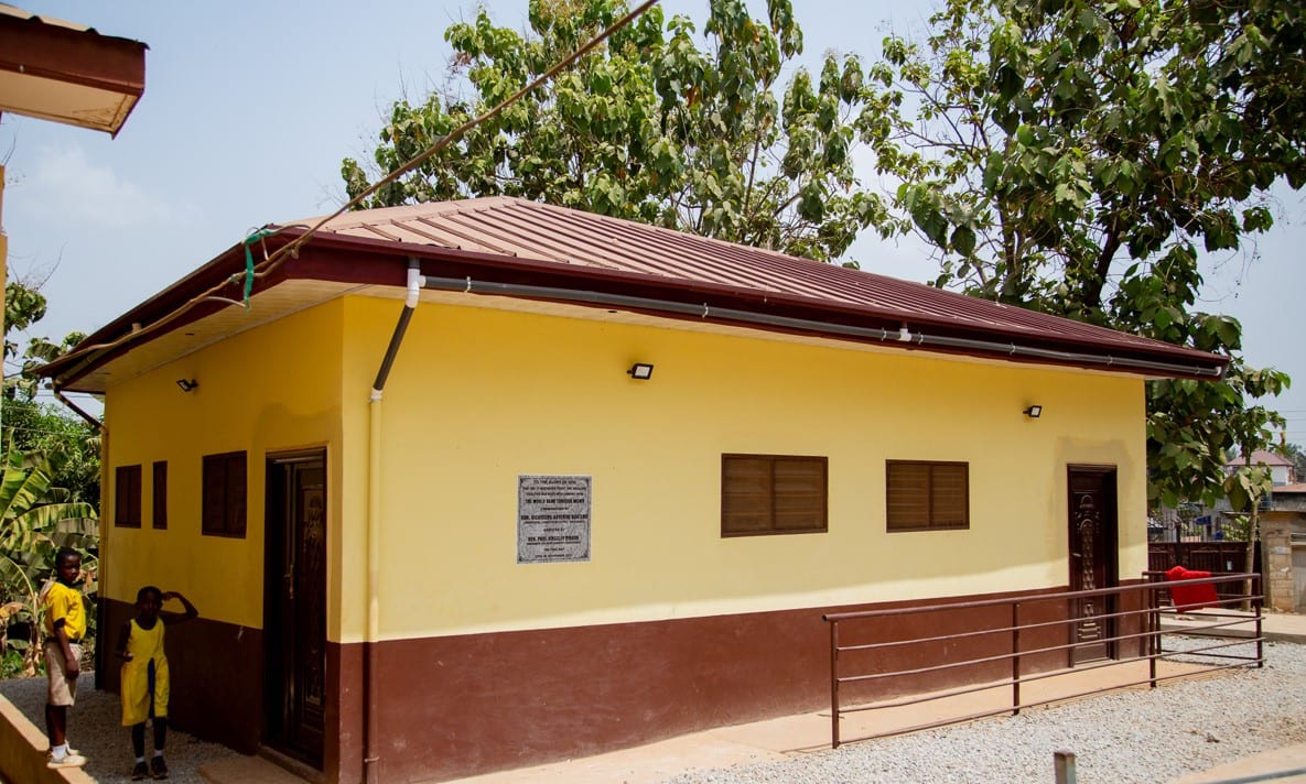 Consrruction of 1No. 11-Seater W/C Toilet Facility at Nyankyerenease Methodist Primary 'A'