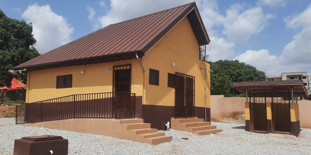 Construction of 1No. 9-Seater W/C Toilet Facility at Tanoso Anglican Basic School J.H.S