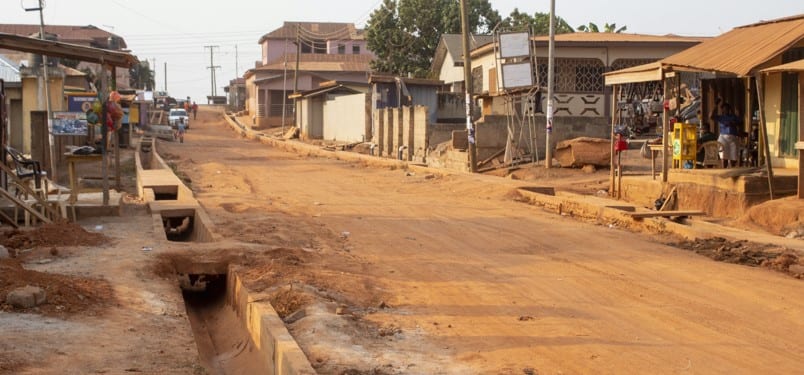 Construction of Tanoso - Atwima Takyiman Road