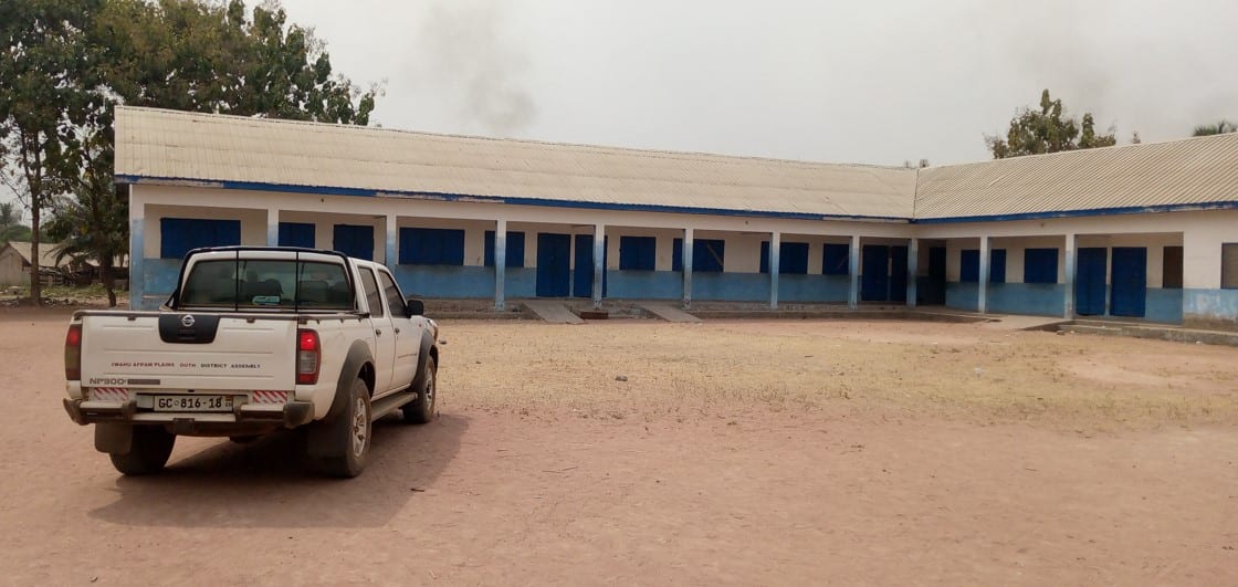 6-Unit Classroom Block with Office, Staff Common Room and Store at Ramseyer Presby Basic School