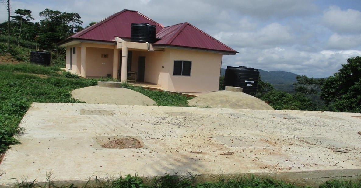 1No. 16-Seater Toilet with Ancillary Facilities at Abetifi Technical Institute