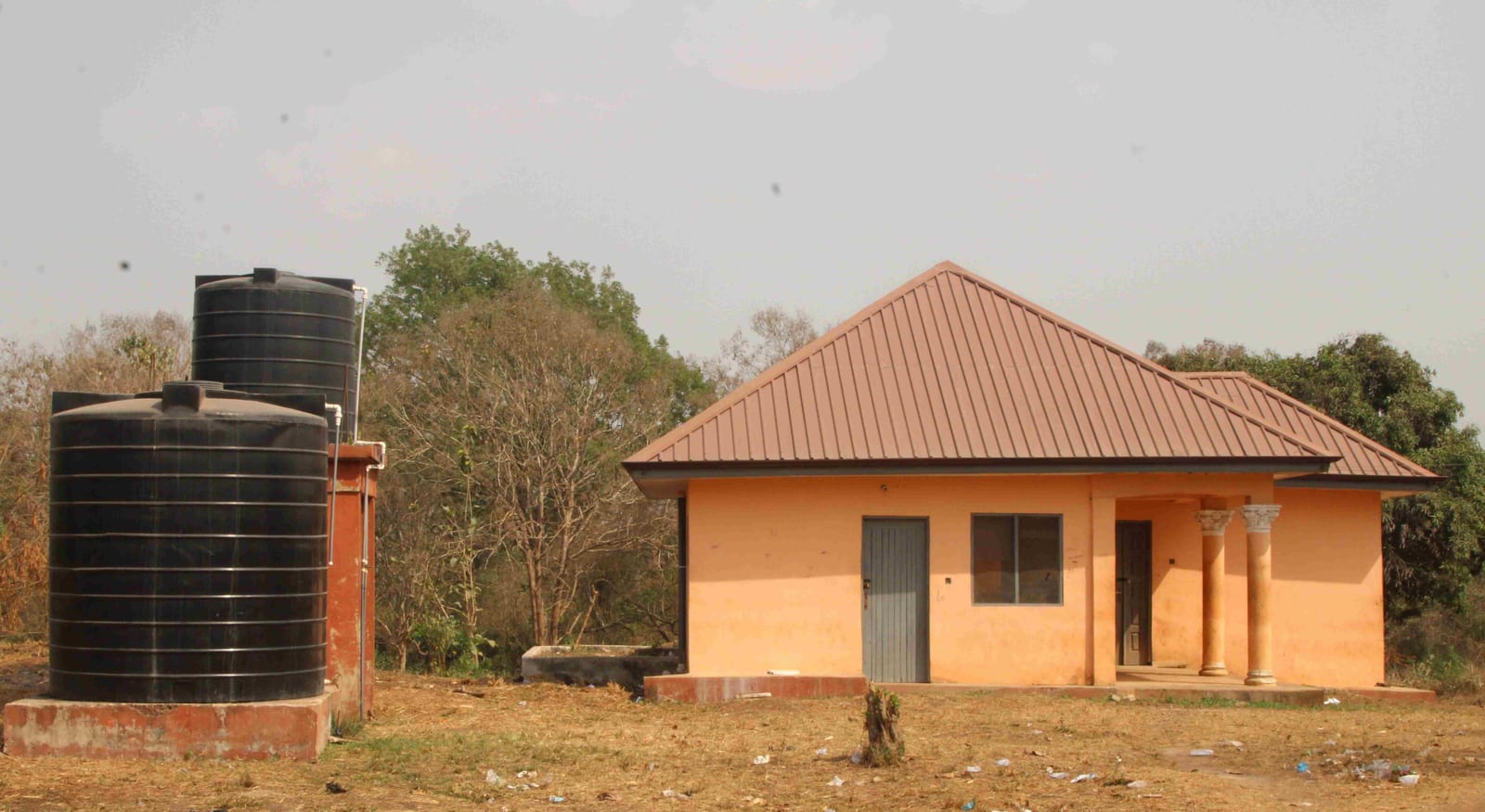 1No. 14-seater Institutional Toilet with Water Closet for St. Joseph Technical Institute