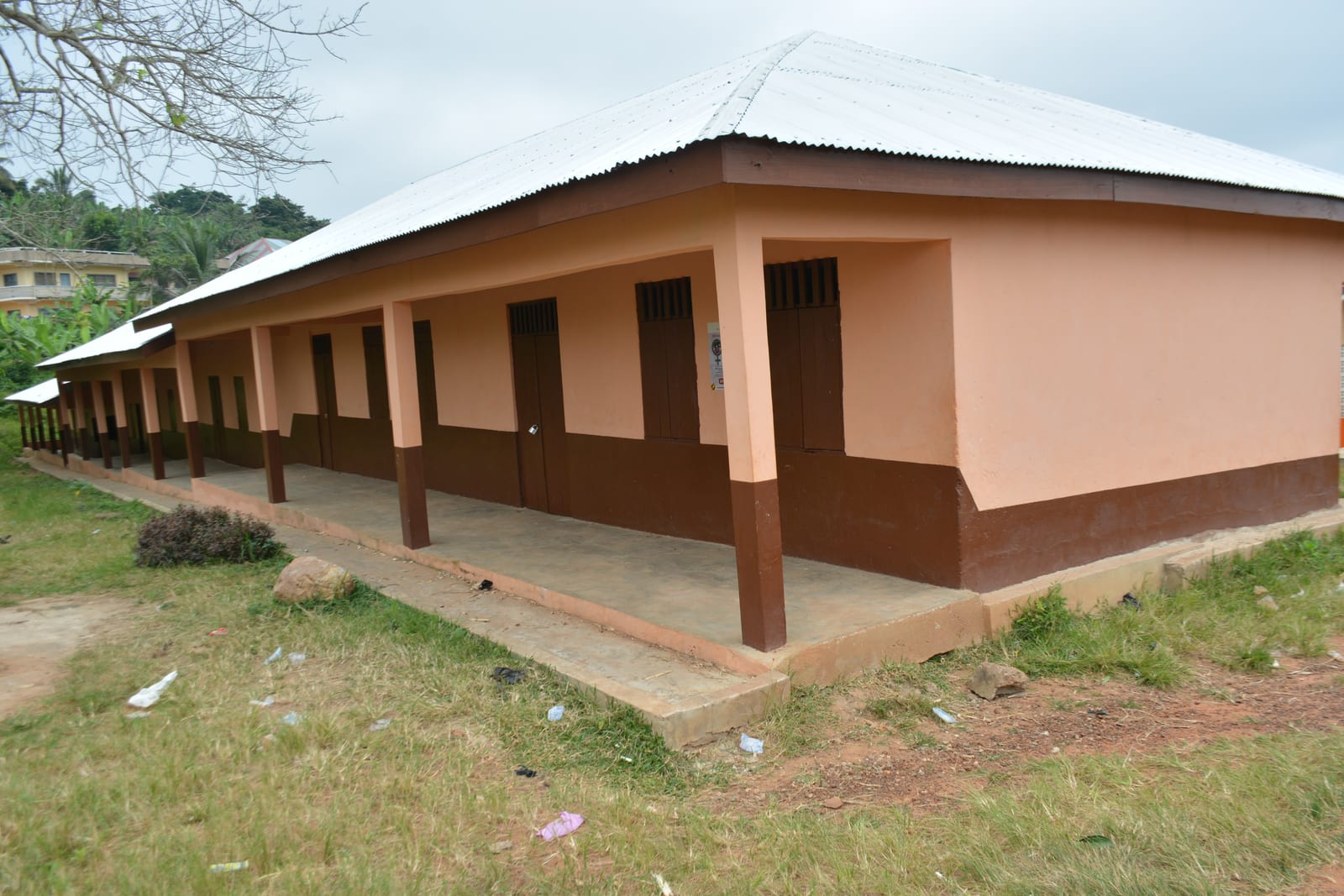 Rehabilitation of classroom block at Bepong