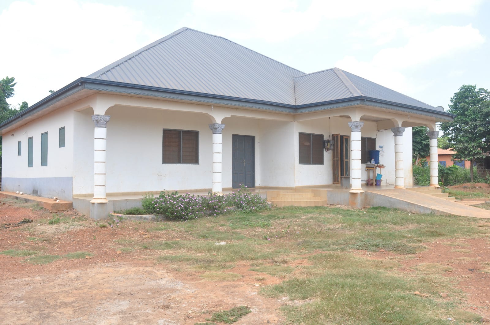 Constuction of CHPS Compound, Visitors Waiting Shed, and Drilling and Mechanization of  Borehole at Jamasi No.2