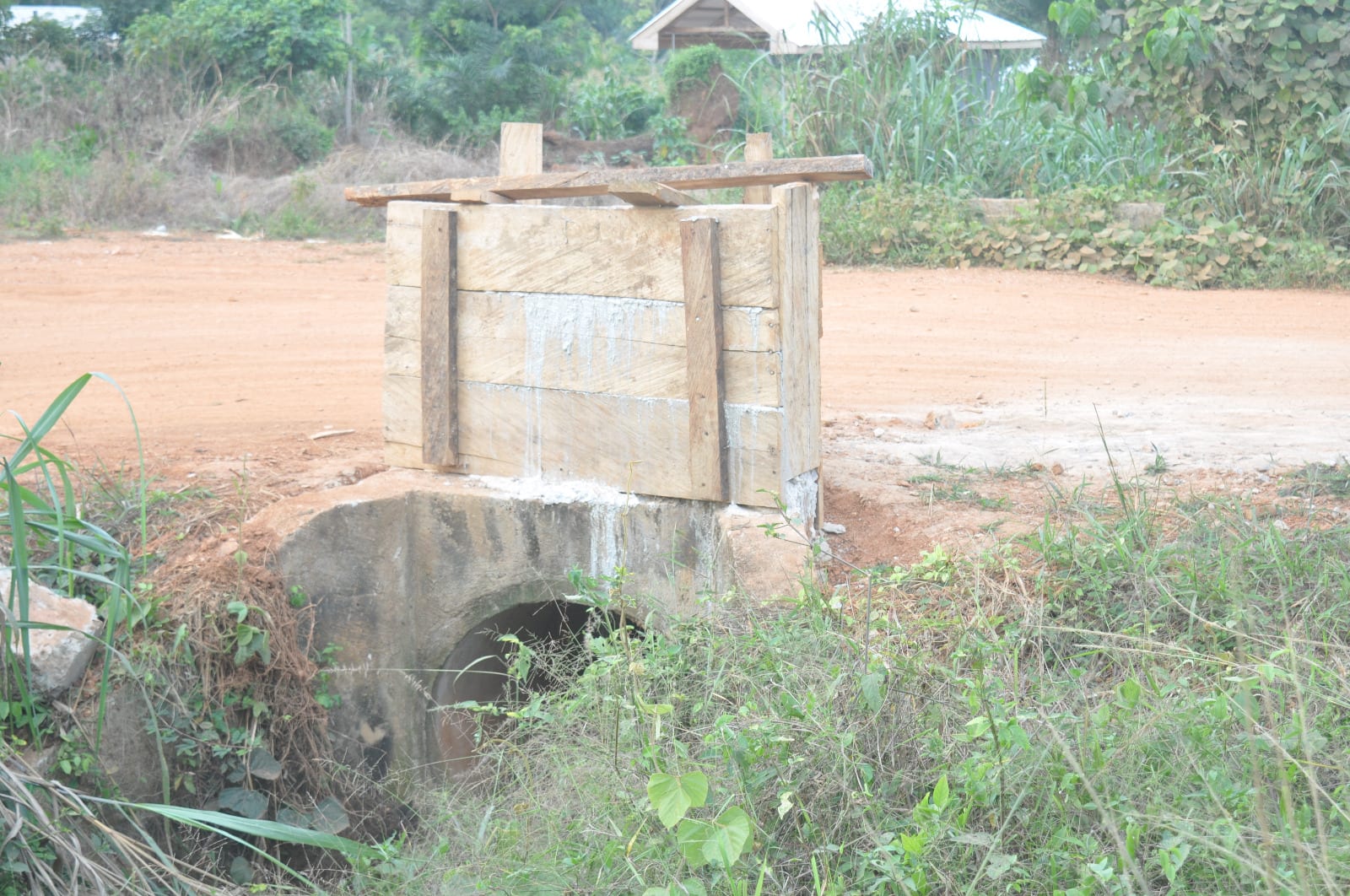 Construction of 2km Road and 2No. Culvert at Ampekrom