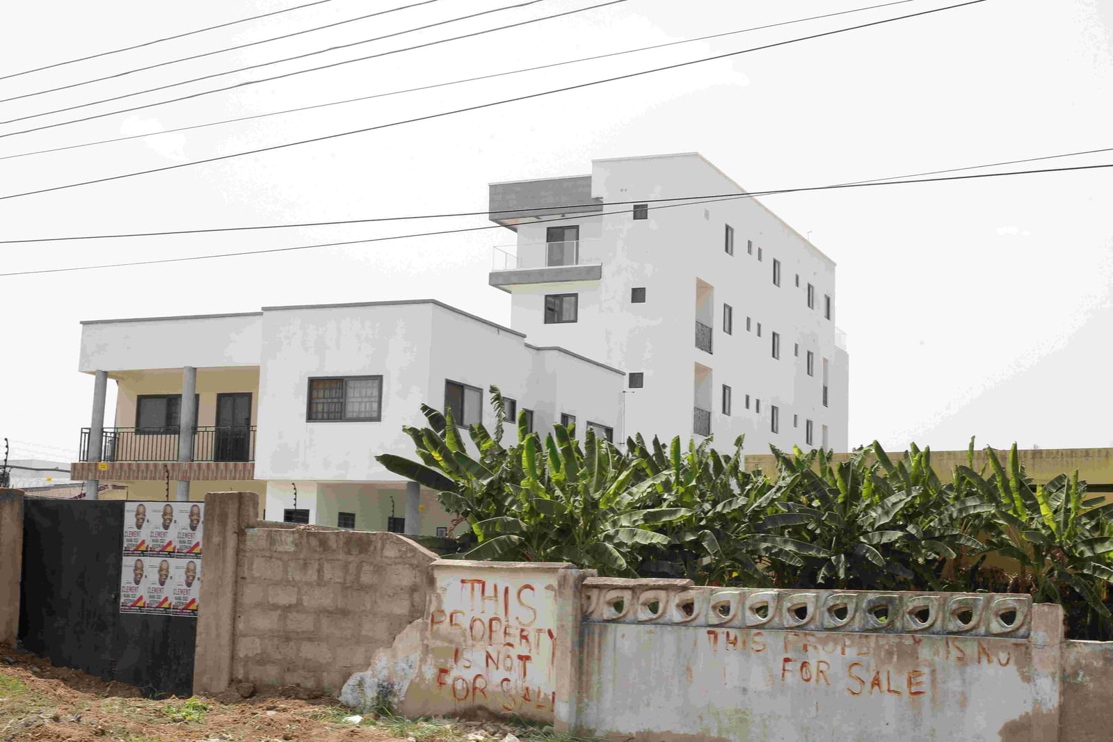 Construction of 4-bedroom bungalow for the MCE at Labone