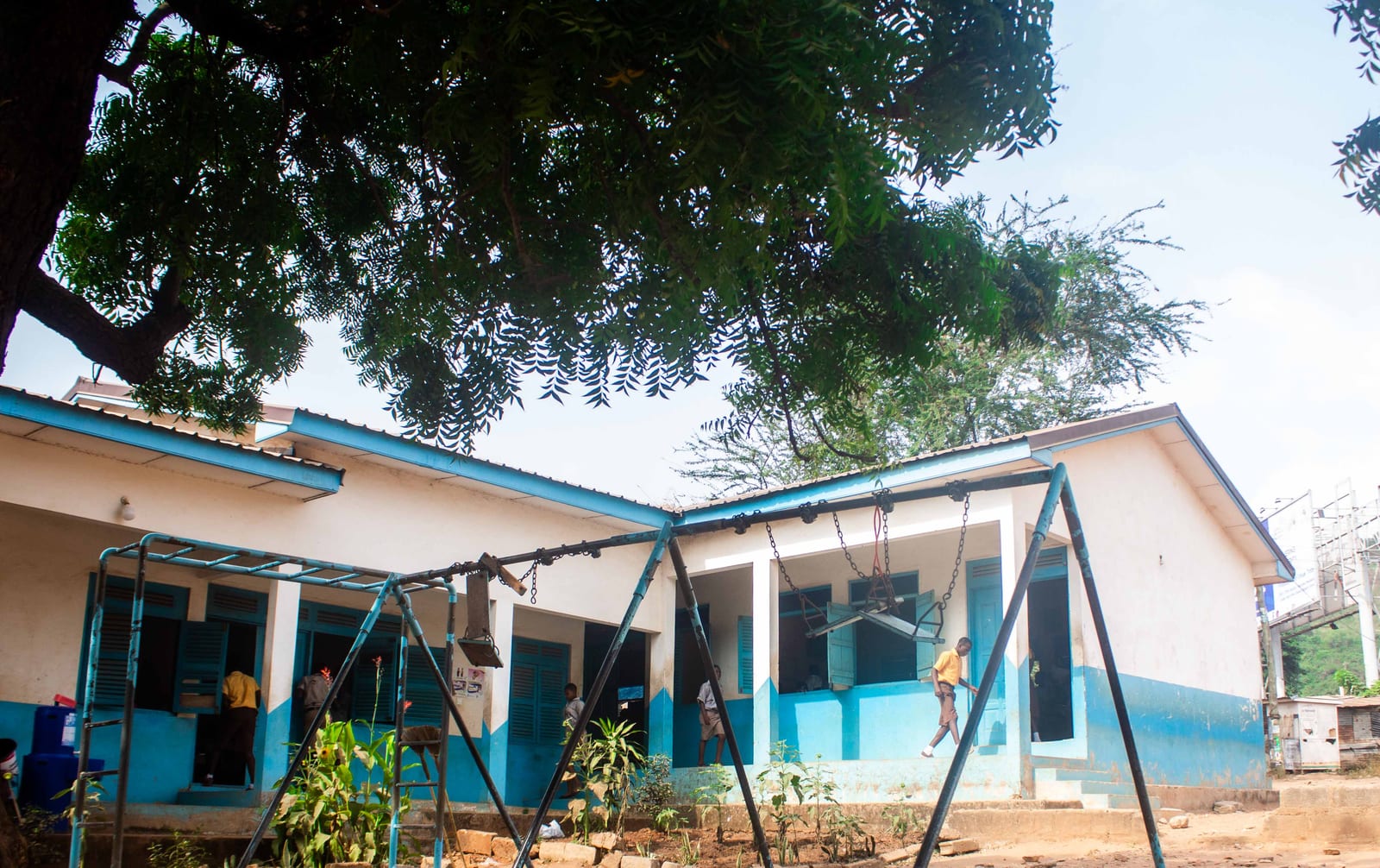 Completed Construction Of 1No. 3-Unit Classroom Block At Ayi Mensah Basic School