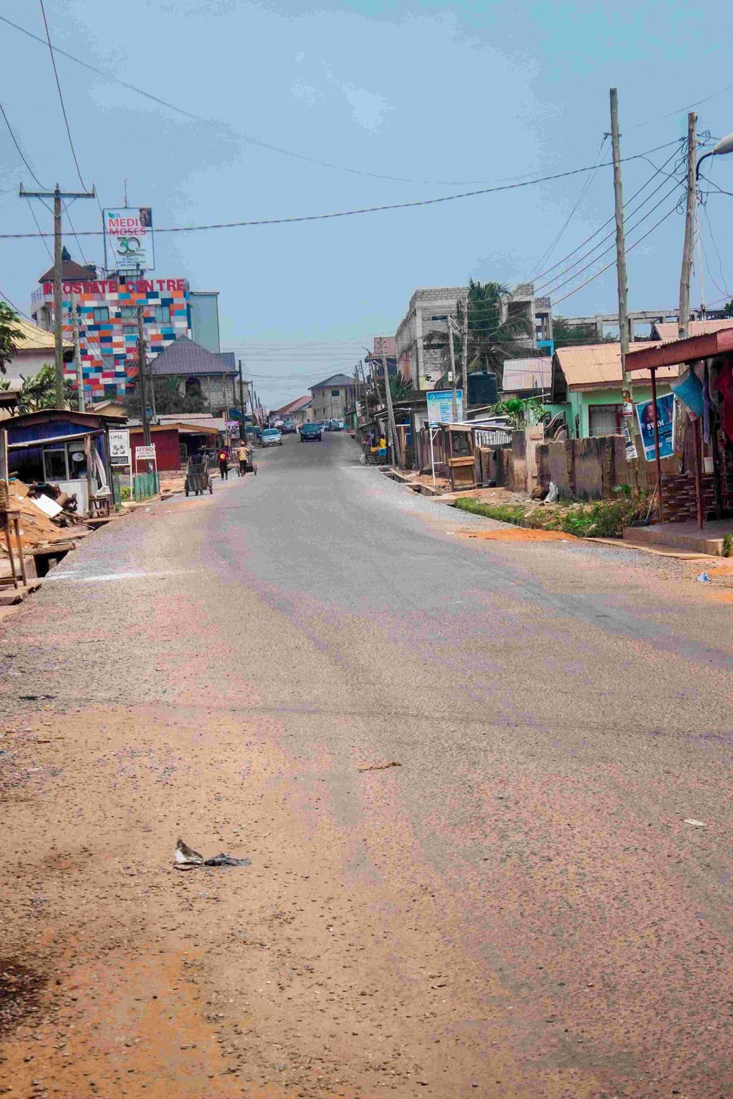 Grading and spot improvement works-2km at PNT area roads