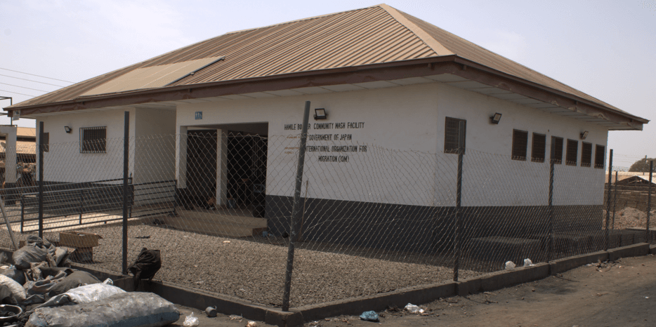 Construction of 1No. W.C Toilet and Wash Facility at Hamile_IOM