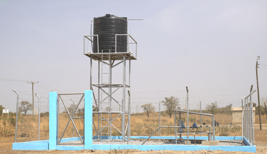 Construction of Limited Solar Powered Mechanized Water System