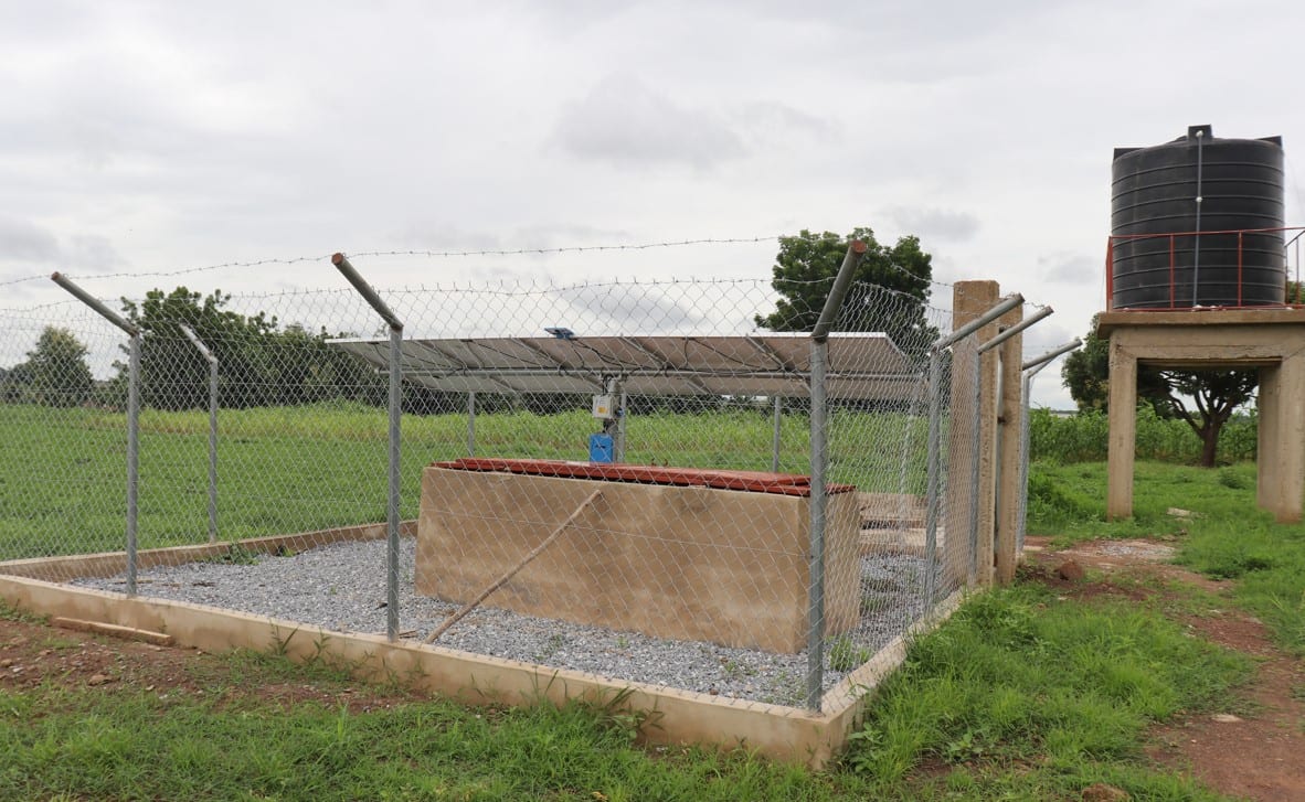 Construction of Mechanized Solar Powered Water System at Kalsagri