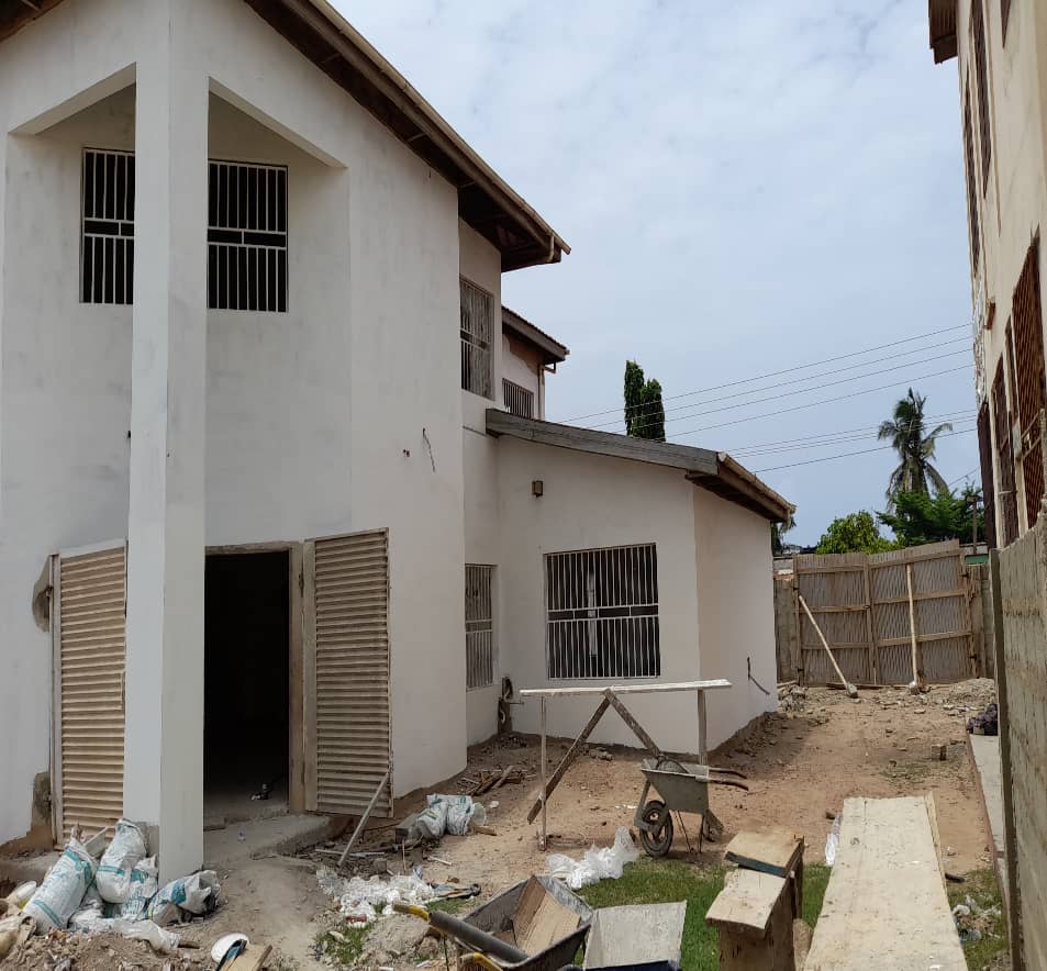Construction of Education Directorate at Teshie Central