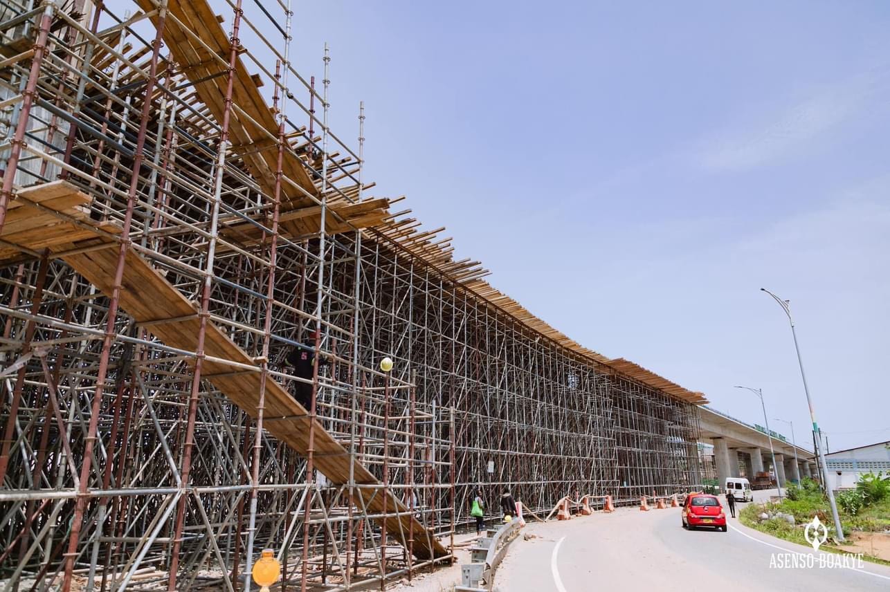 Construction of Flyover from Spintex Road to East Legon