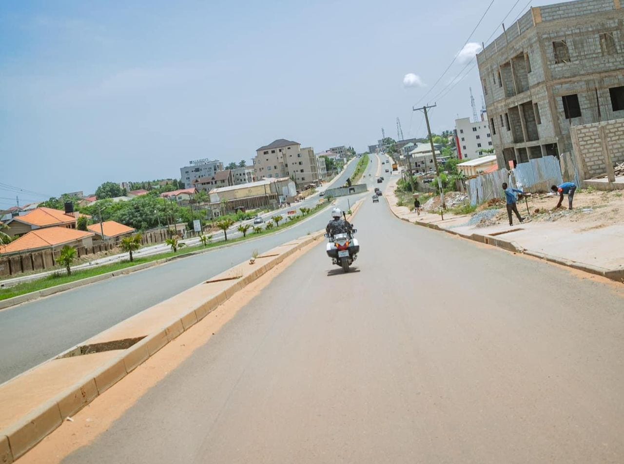 Construction of Road From Manet to Palace Mall ( New Spintex Road)