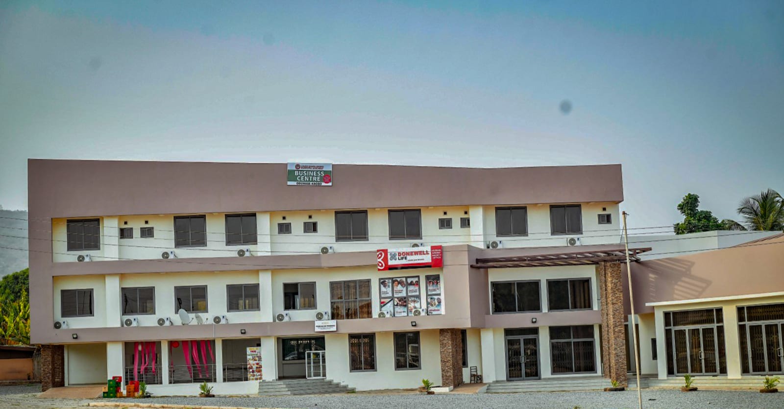 Construction Of Business Center