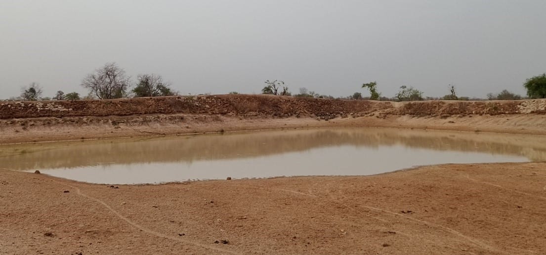Construction of Small Earth Dam (1V1D) at Kubori