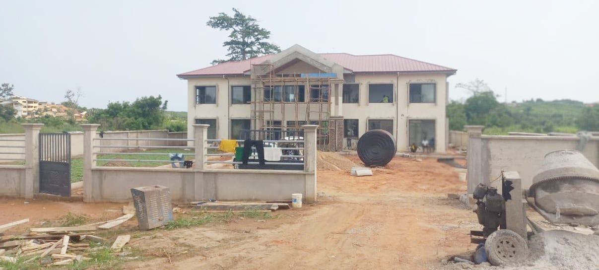 Construction of Business Resource Center at Saltpond