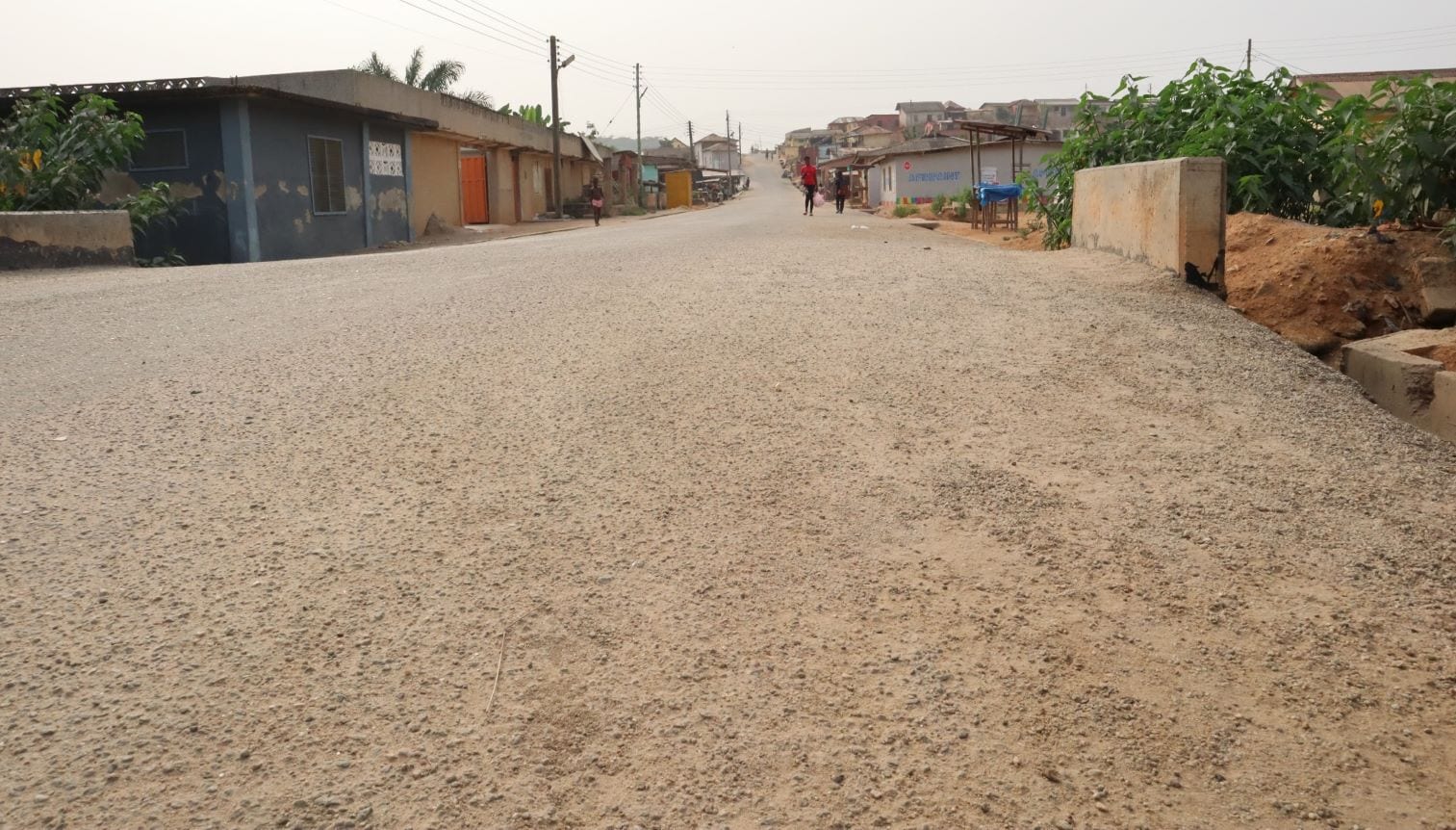 Bitumen Surfacing of Selected Streets at Yamoransa and Paving of Anomabo Lorry Park
