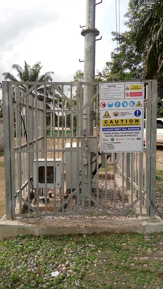 Ghana Rural Telephony and Digital Inclusion Project at Domenase
