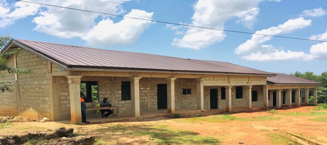 1No. 3-Unit Classroom Block with Ancillary Facilities at Botodwina D/A JHS