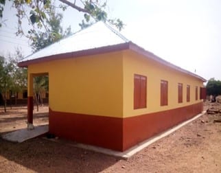 Construction of 1No. 2-Unit classroom block at Nyogbare