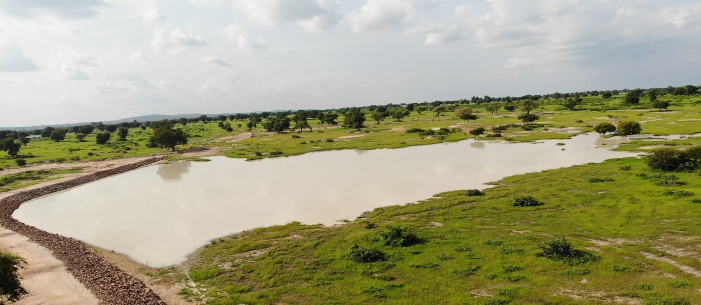 Construction of Small Earth Dam at Pelungu