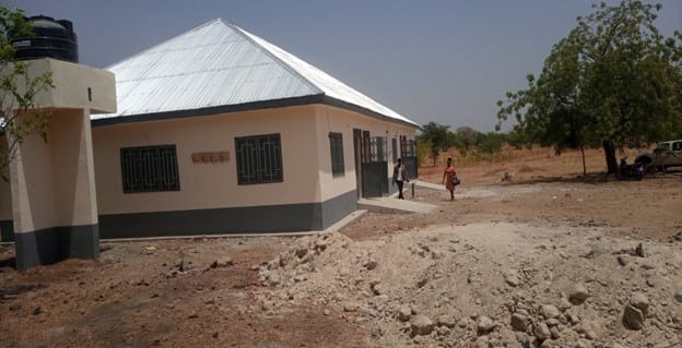 Construction of  4-Unit self-contain Nurses' quarters at Nangodi