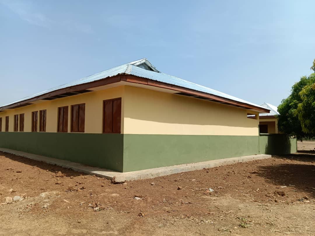 Construction of 1no 2-unit standard KG block with ancillary facilities at Konne