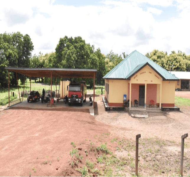 Construction of fire service station at Nadowli