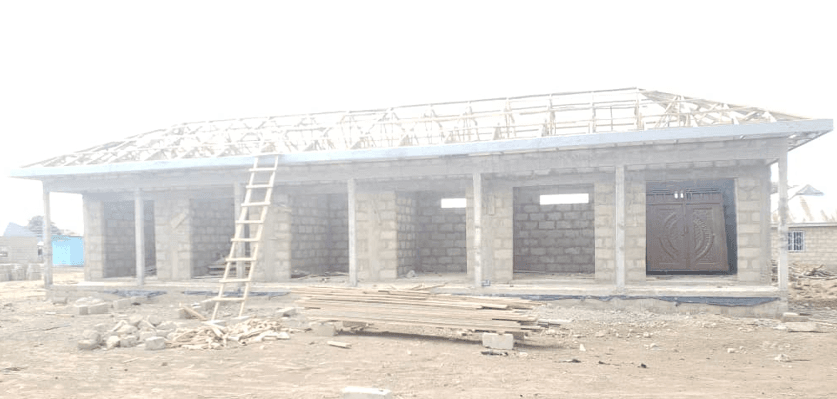 Construction of 1No. 6-unit Market lockable stores at Naro