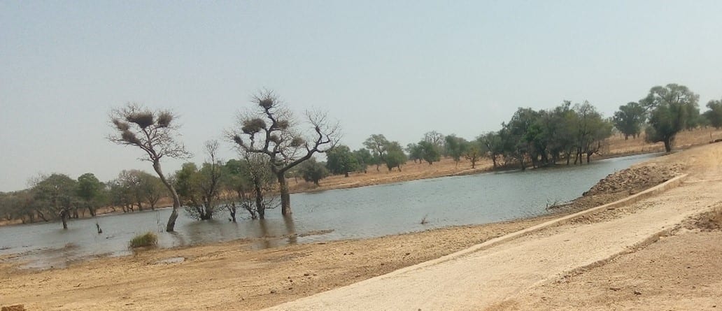 Construction of Small Earth Dam (1V1D) at Tom
