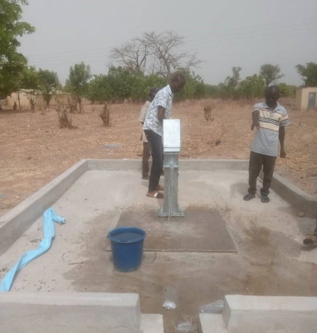 Sitting, Drilling and Construction of Borehole at Tayaaga