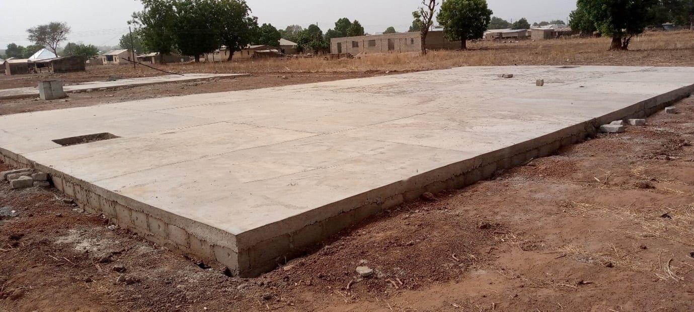 Construction of 1No. Basket Ball Court at Nandom