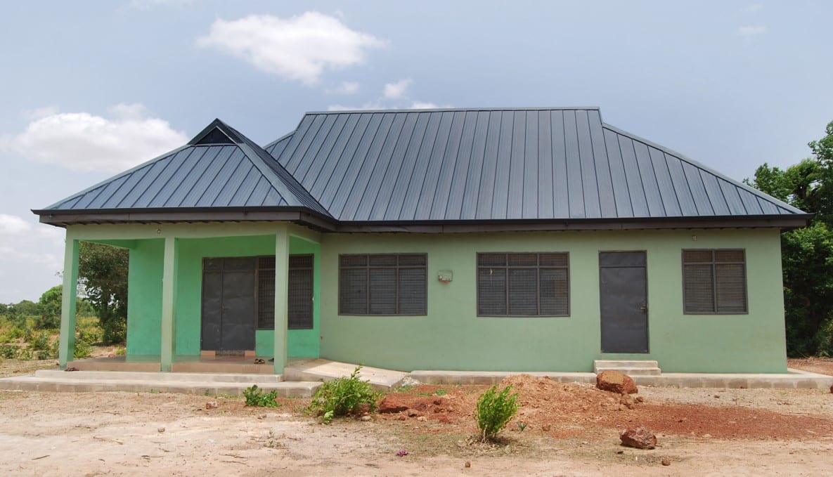 Construction of CHPS compound at Gbumgbum