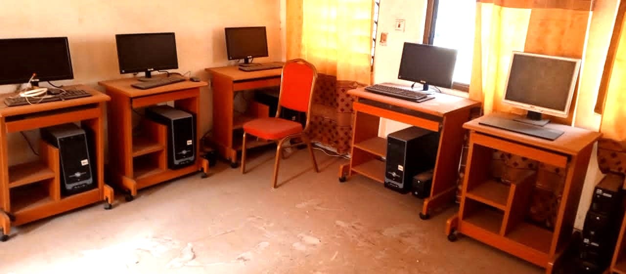 Distribution of computers to Bimbilla CIC
