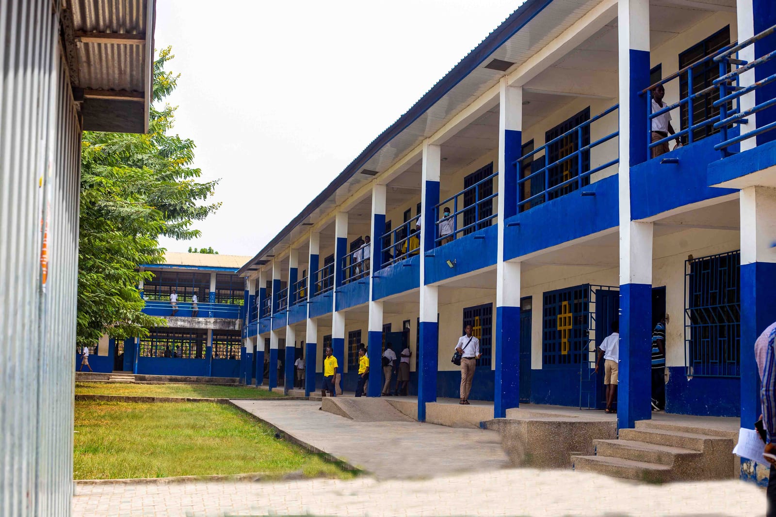 2-Storey 12 Unit Classroom Block at Pope Johns SHS and Minor Seminary at Effiduase