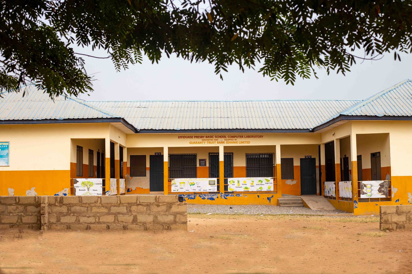 4-Units KG Classroom Block at Effiduase Presbyterian School