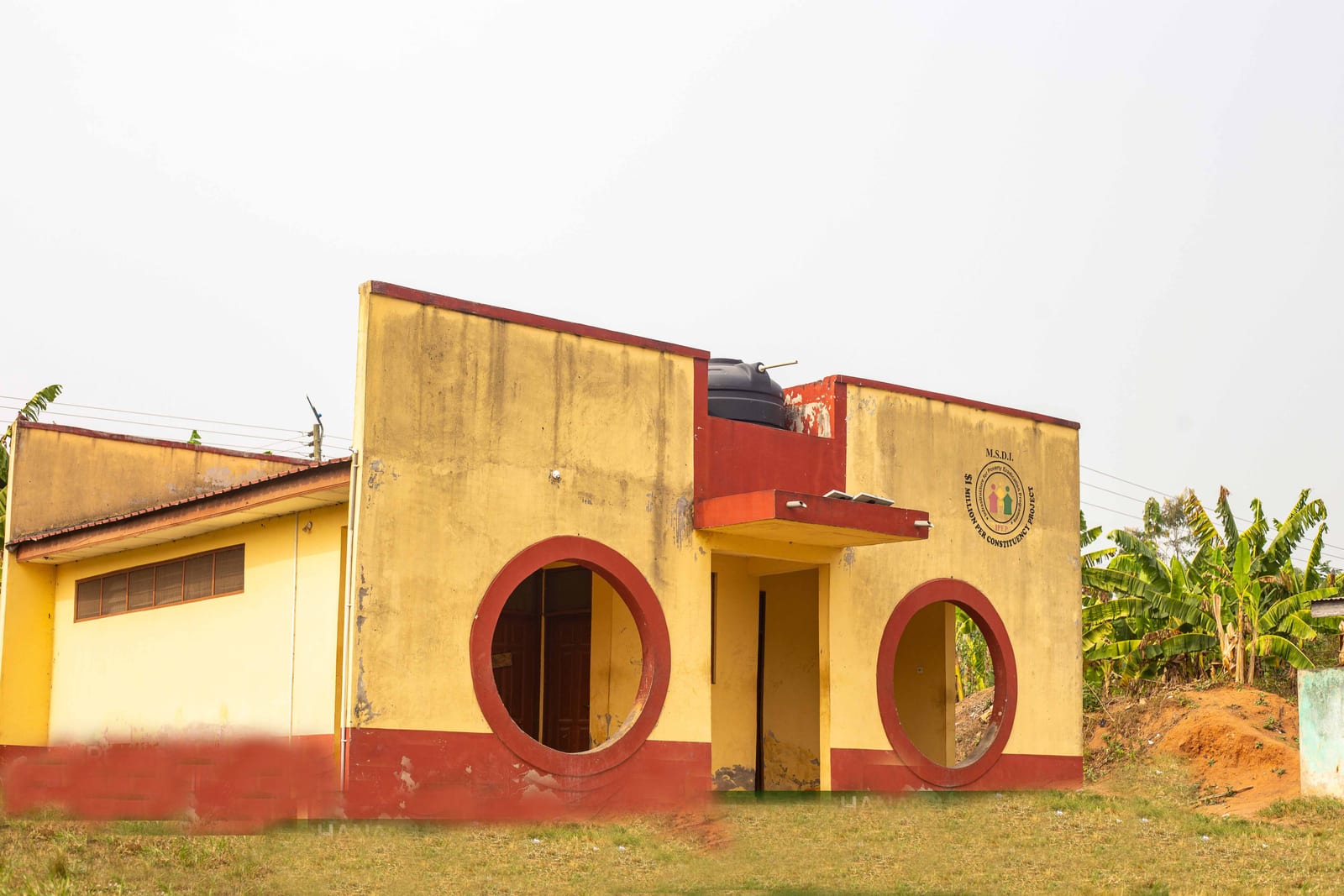 10 Seater Water Closet Toilet for Ghana SHS at Effiduase