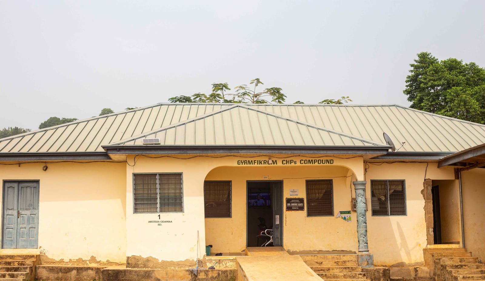 Construction of CHPS Compound at Gyamfikrom